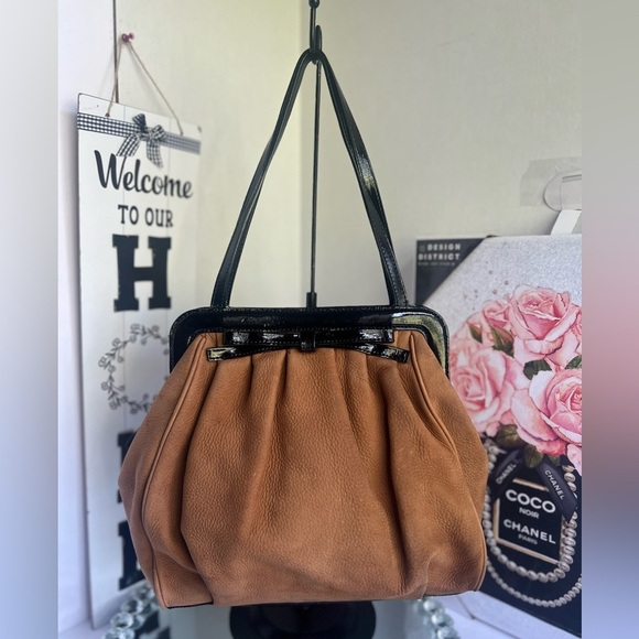 Kate Spade vintage Monica Lady Frames leather shoulder bag - Picture 4 of 17